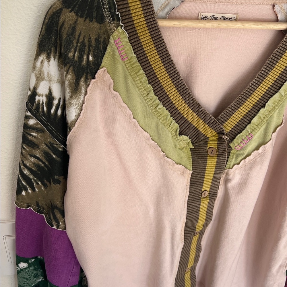 We The Free Marley Tee Cardigan Top - Picture 7 of 11